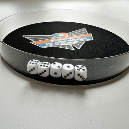 Würfelbrett - Black Wings