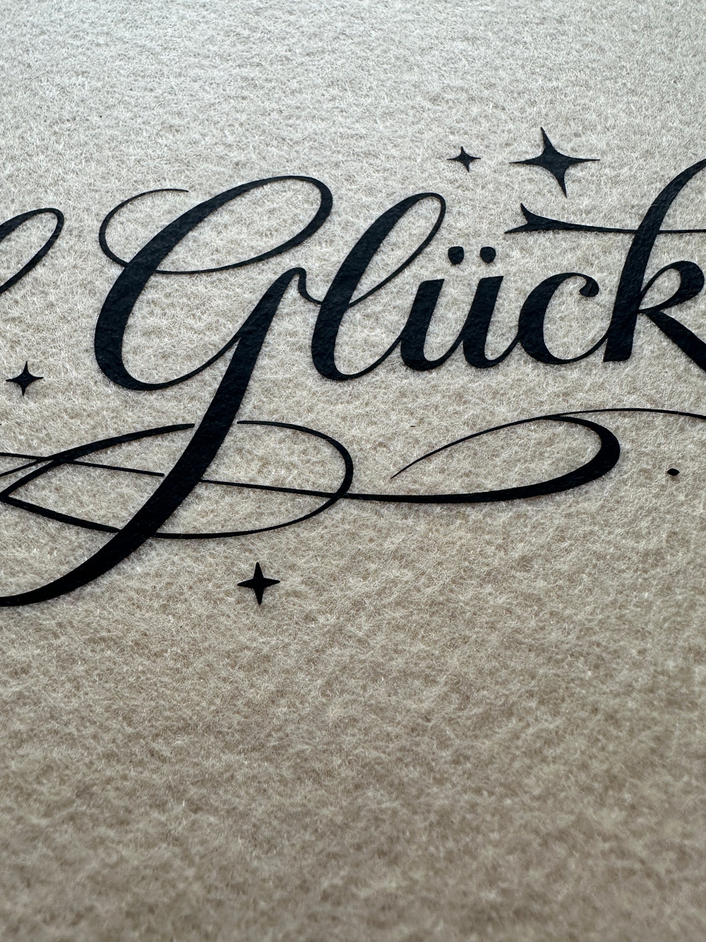 Würfelbrett - Viel Glück