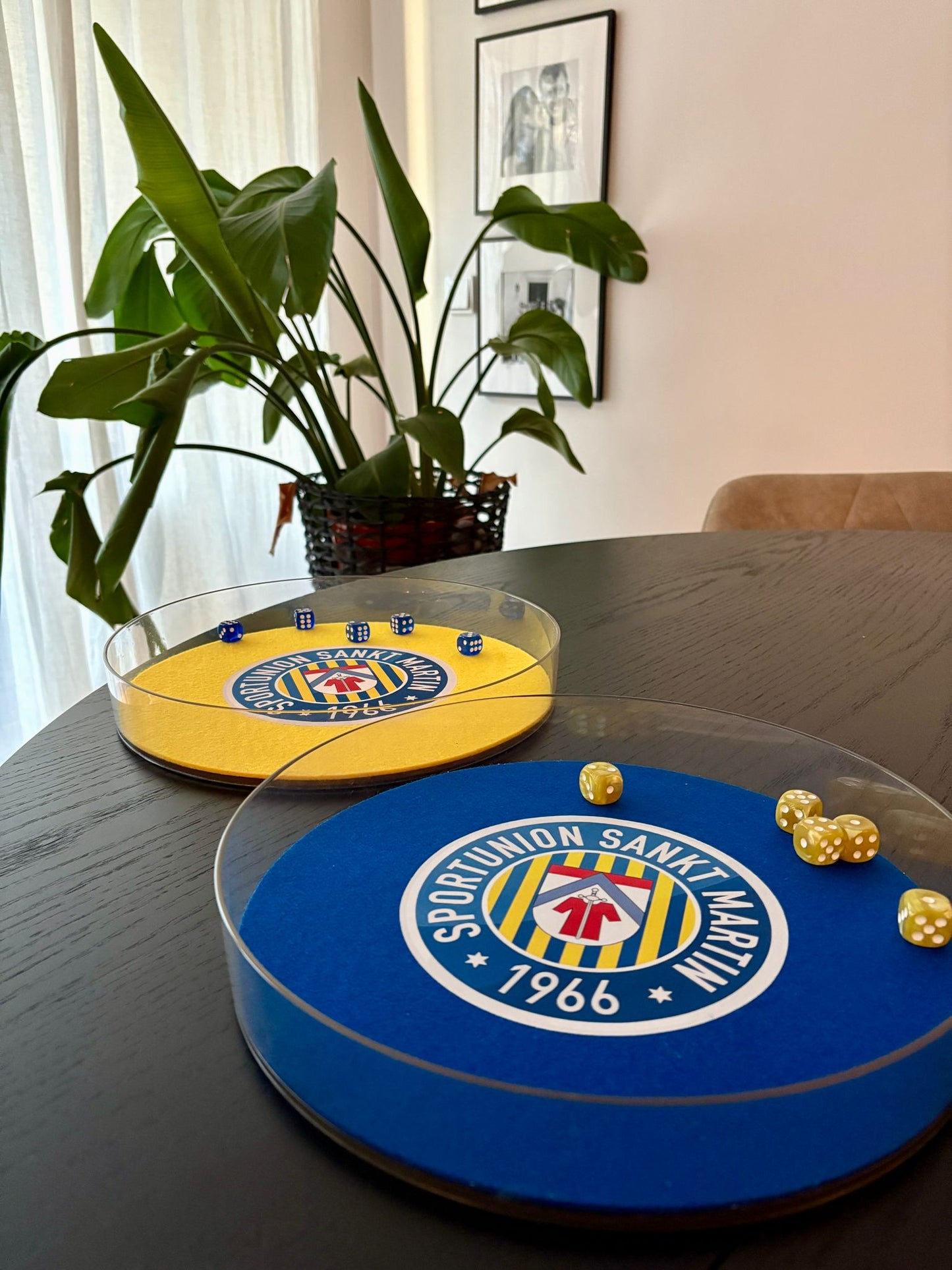 Personalized dice board