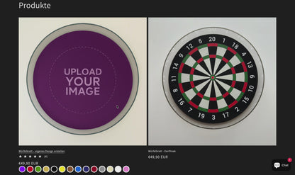 Personalized dice board